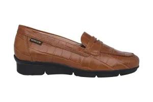 'Diva' women's moccasin - Hazelnut brown