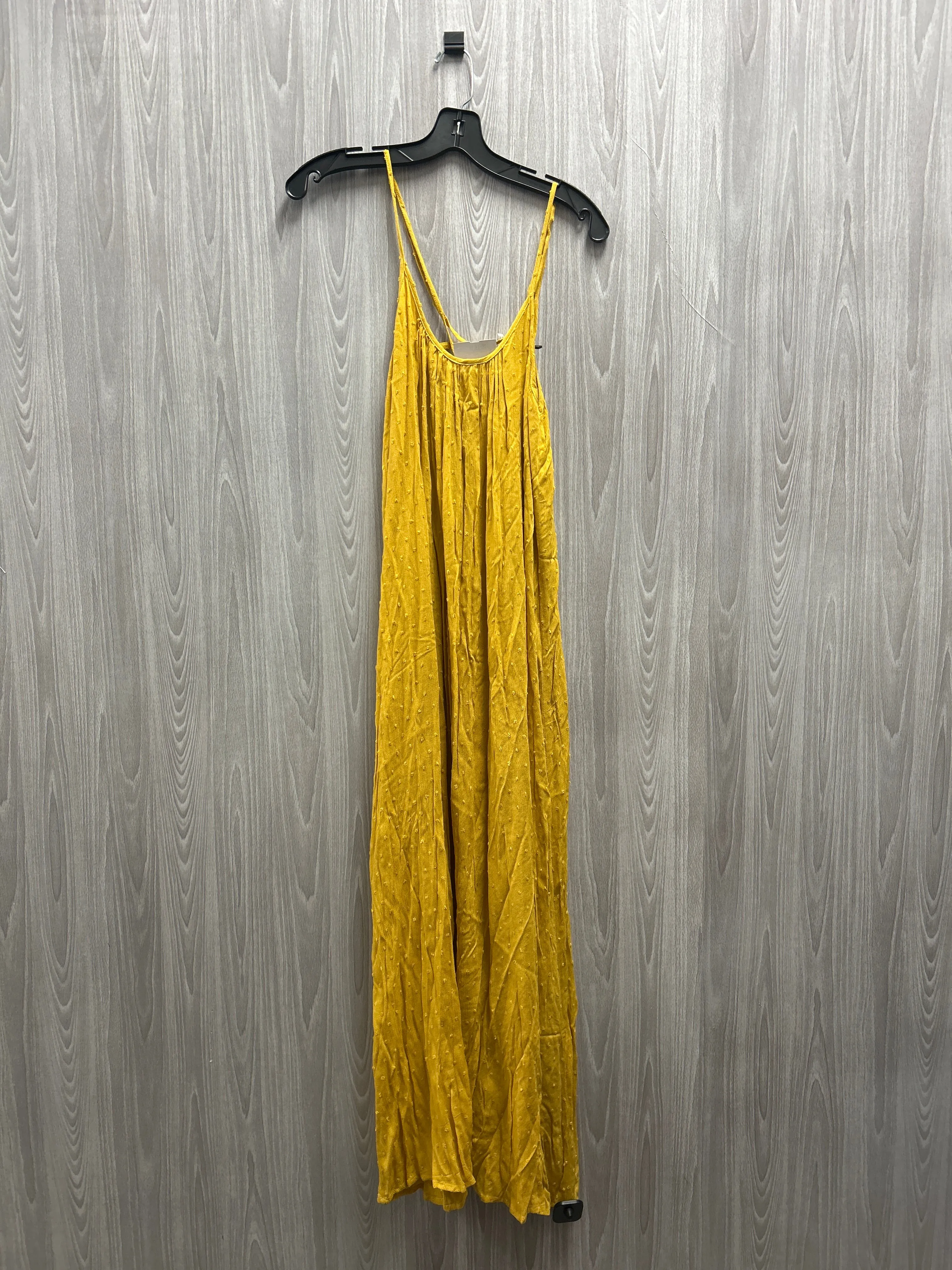 Dress Casual Maxi By Mustard Seed In Gold, Size: M