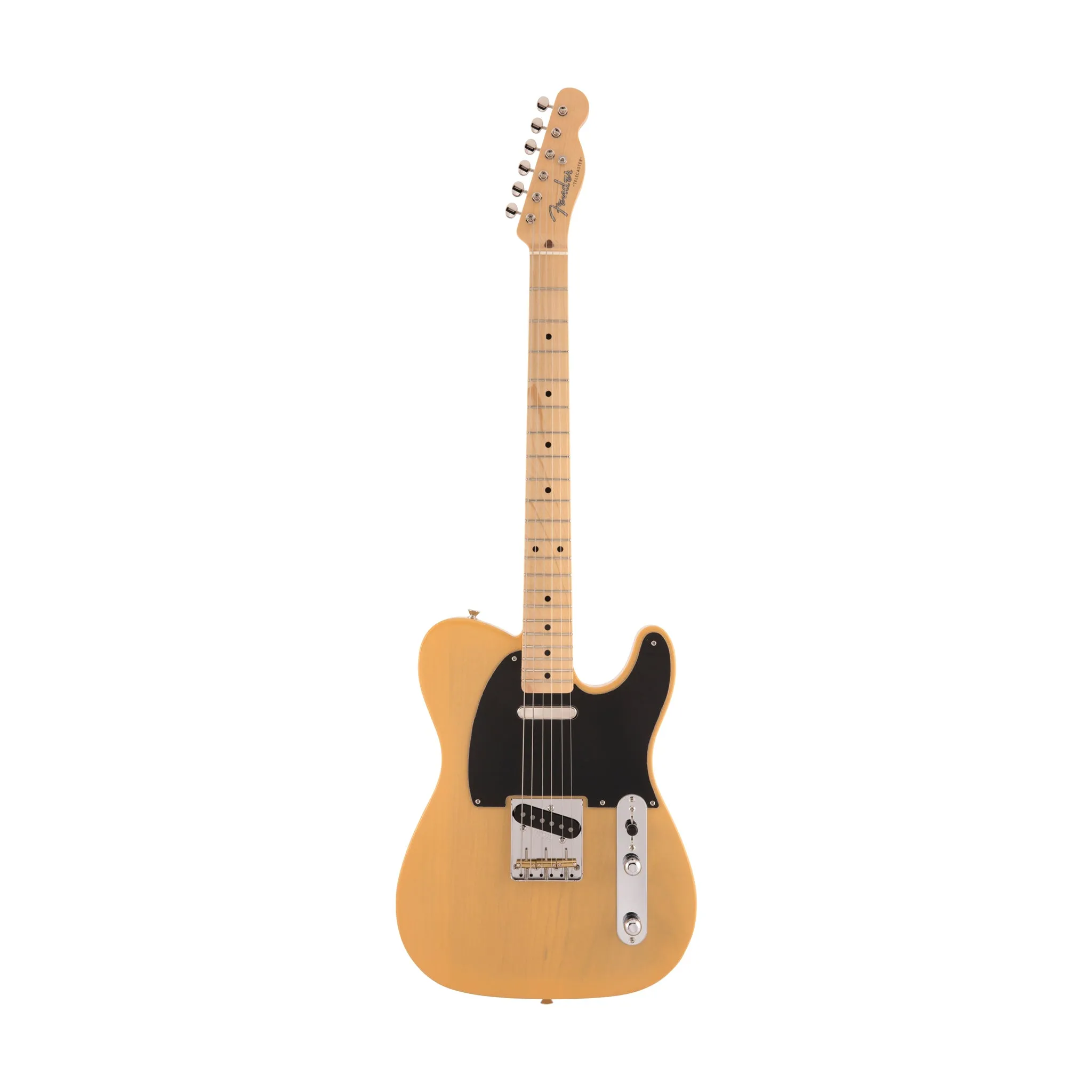 Fender Japan Heritage 50s Telecaster Electric Guitar, Maple FB, Butterscotch Blonde