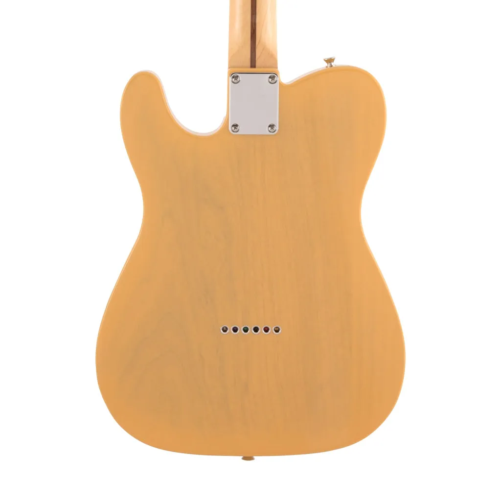 Fender Japan Heritage 50s Telecaster Electric Guitar, Maple FB, Butterscotch Blonde