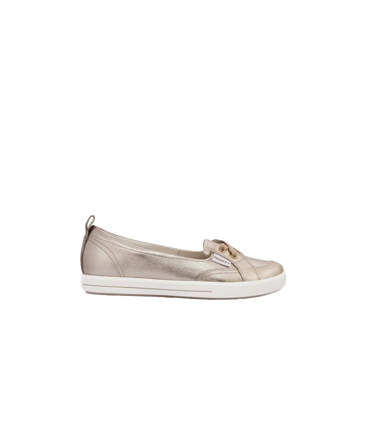 Frankie4 Sophie IV Champagne Tumbled Flats