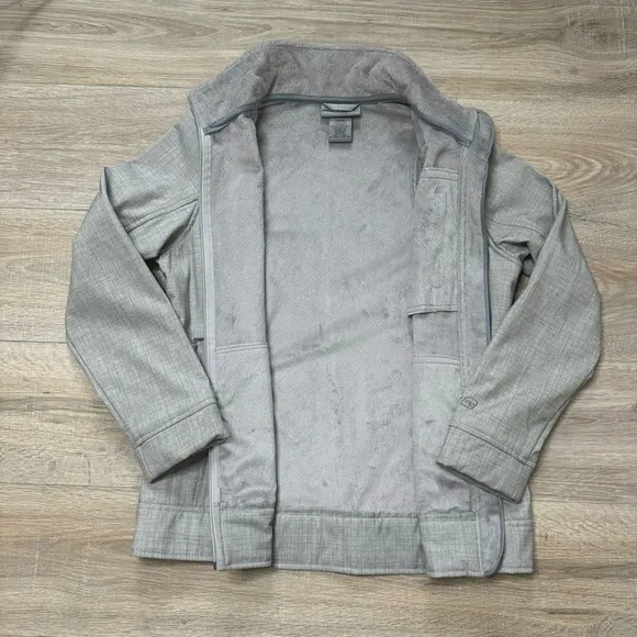 Free Country Women's Soft Shell Light Gray Jacket Size Medium
