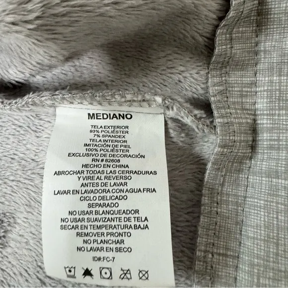 Free Country Women's Soft Shell Light Gray Jacket Size Medium