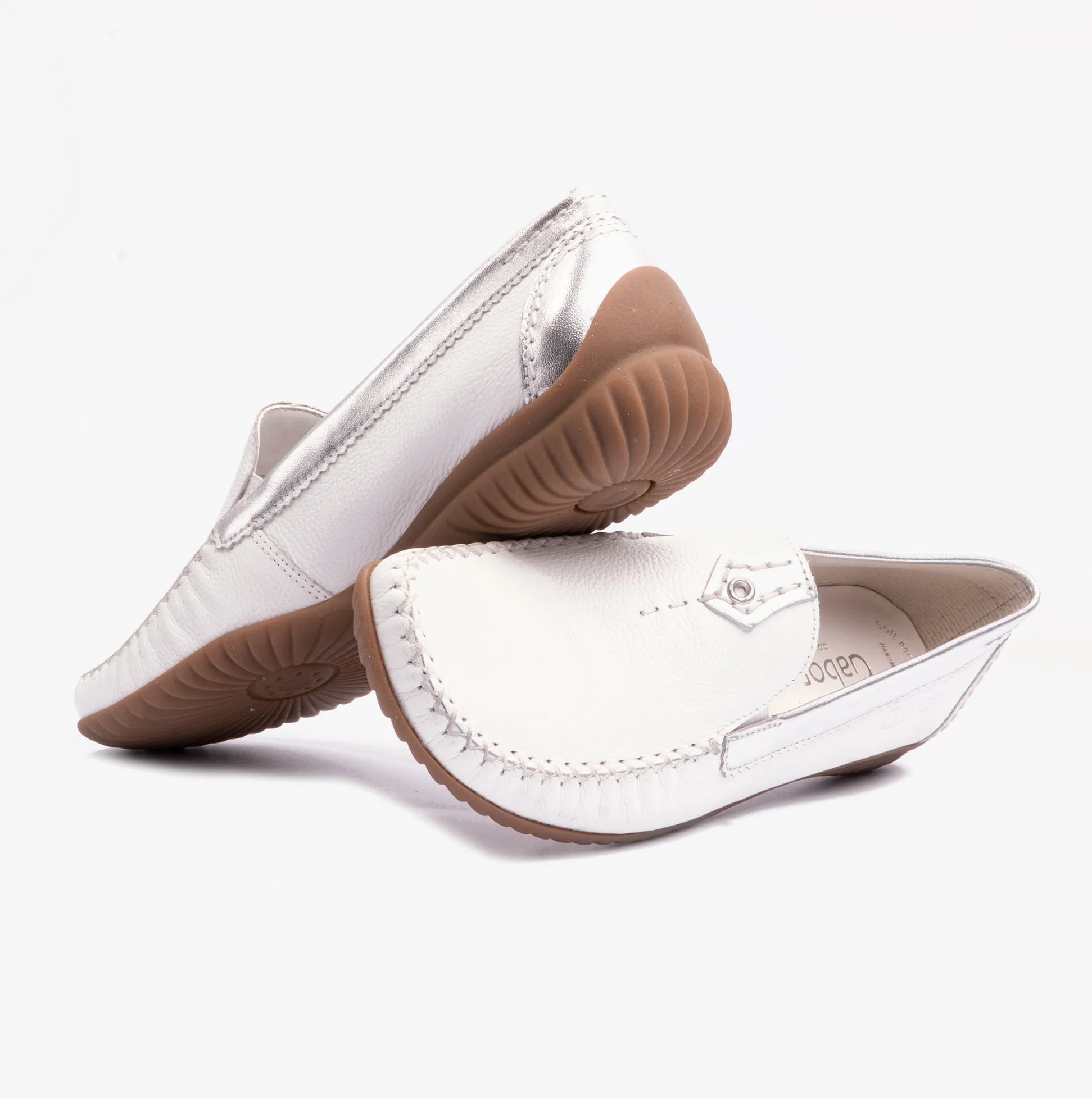 Gabor CALIFORNIA Womens Moccassin White