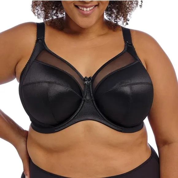 GODDESS Women's Plus Size Keira Underwire Banded Bra