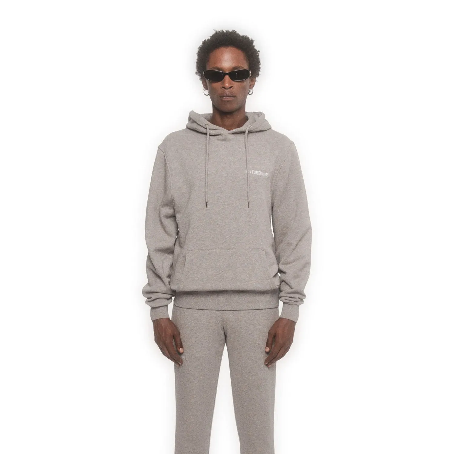 Han Kjøbenhavn Men Casual Hoodie Grey 40002-11