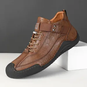 Handmade Leather Shoes Men Casual Sneakers Driving Shoe LeatherMen Shoes Hot Sale Moccasins Tooling Shoe Footwear