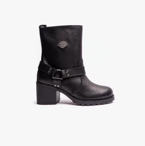 Harley Davidson RR-HOWELL Womens Short Boots Black