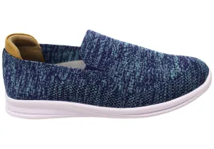 Homyped Jerico Womens Supportive Comfortable Slip On Casual Shoes