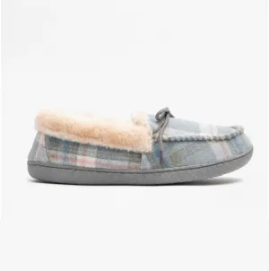 Jo & Joe PEMBROKE Womens Moccasin Slippers Slate