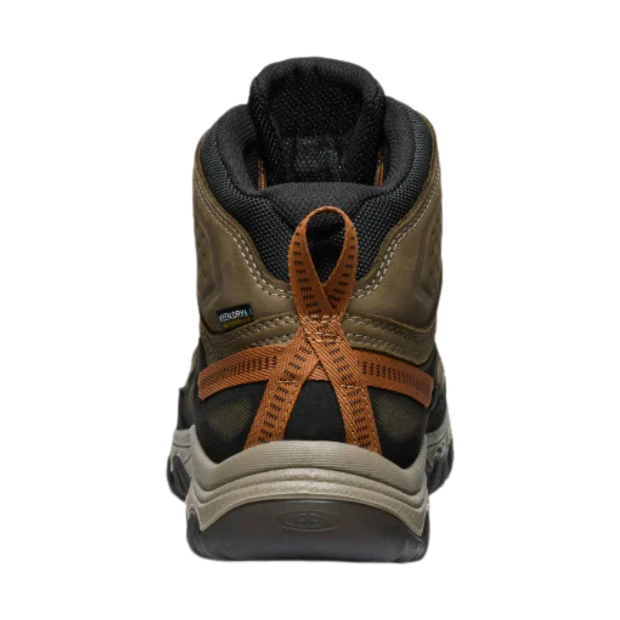 KEEN Men's Targhee IV Waterproof Hiking Boots - Sea Turtle/Roasted Pecan