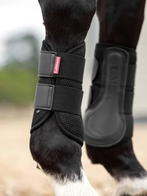 LeMieux ProSport Black Mesh Brushing Boots