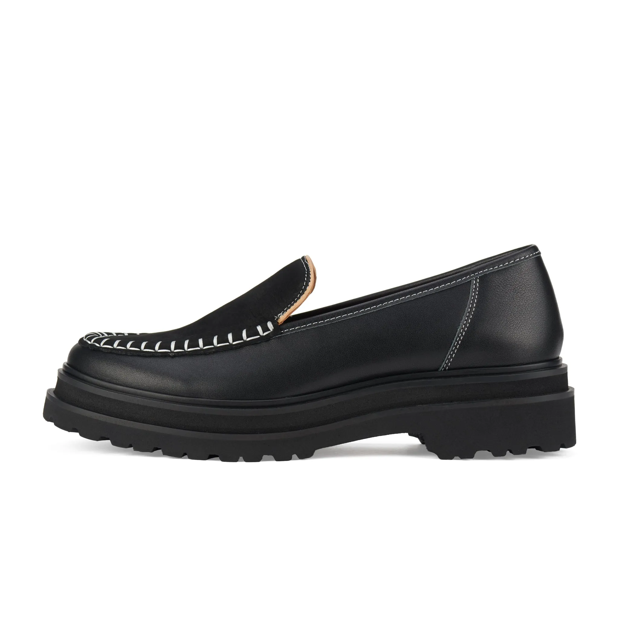 Loafer Step Moccasin Black