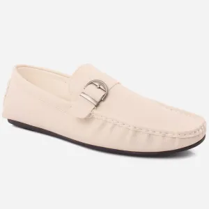 Men "SEAN" Classic Buckle Rubber Sole Moccasins