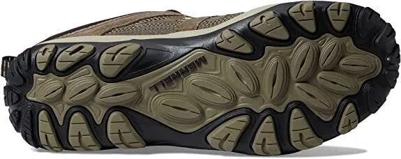 Merrell Men's Alverstone 2 Hiking Shoe Wide Width Boulder/Brin Leather J036909W
