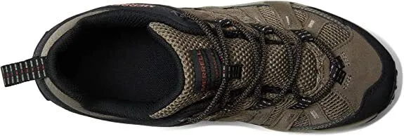 Merrell Men's Alverstone 2 Hiking Shoe Wide Width Boulder/Brin Leather J036909W