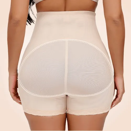 Mesh Booty High Waist Tightening Underwear Shapewear Shorts