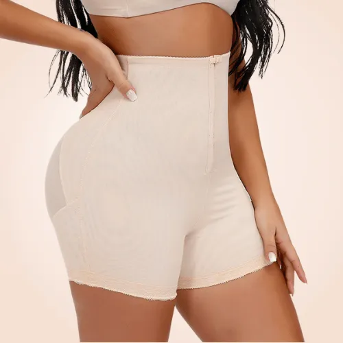 Mesh Booty High Waist Tightening Underwear Shapewear Shorts