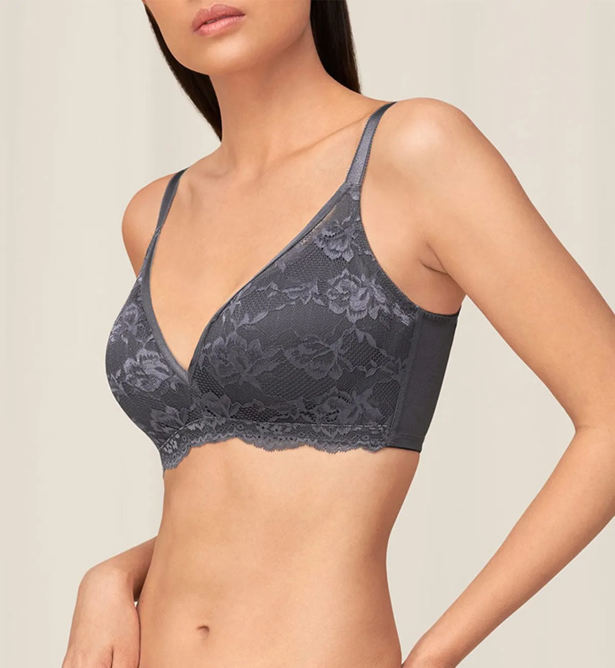 NATURAL ELEGANCE NON-WIRED PADDED BRA