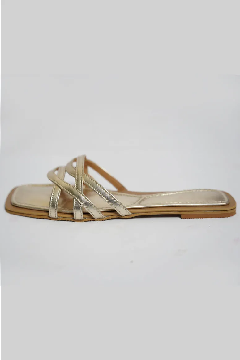 Nikki Slides Gold