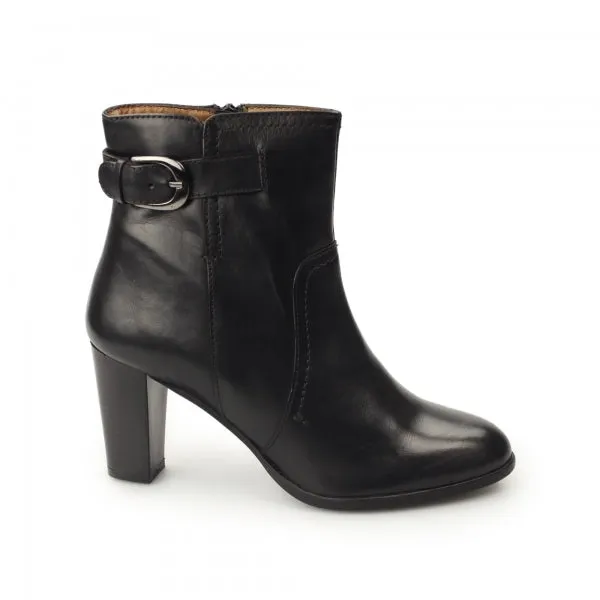 Other CANDIDA Womens Leather High Heel Boots Black