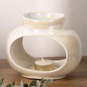 Oval Lustre Single Wax Melter