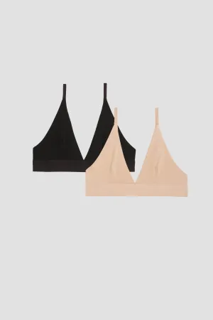 Pack - 2 Triangle Bra