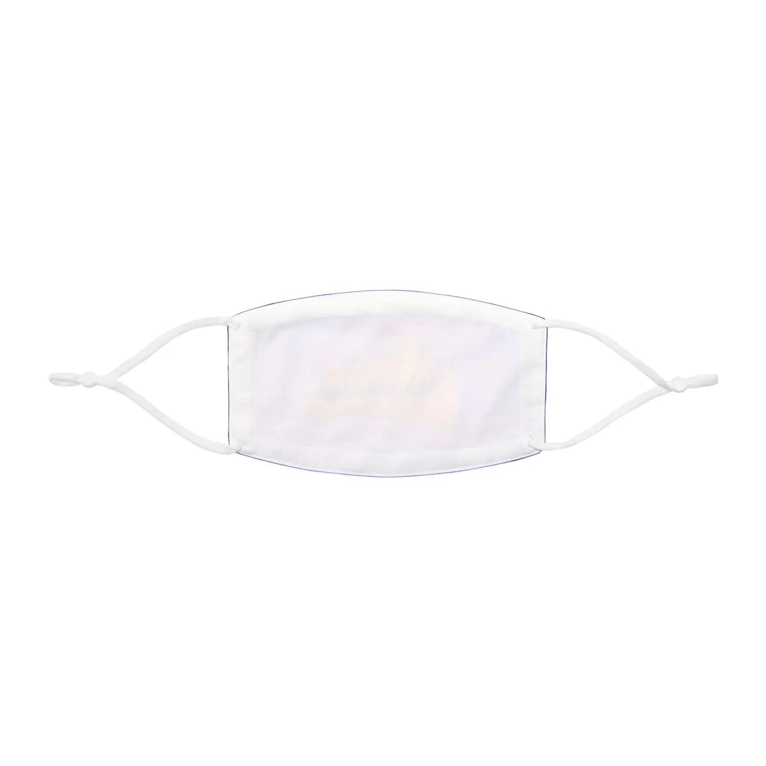 Pink Monster Mouth Snug-Fit Fabric Face Mask