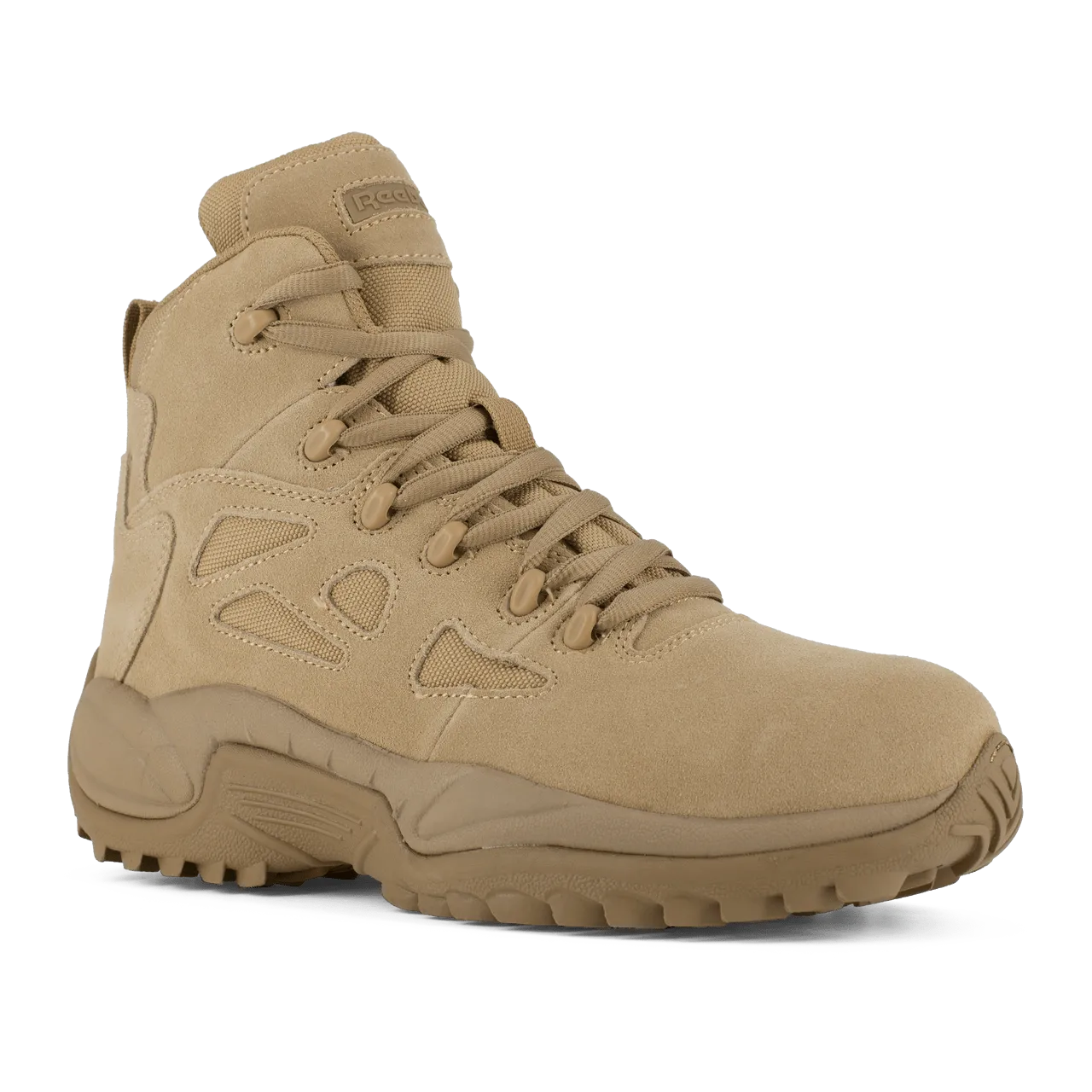 Reebok Rapid Response 6" Stealth Side-Zip Military Boots - RB8694