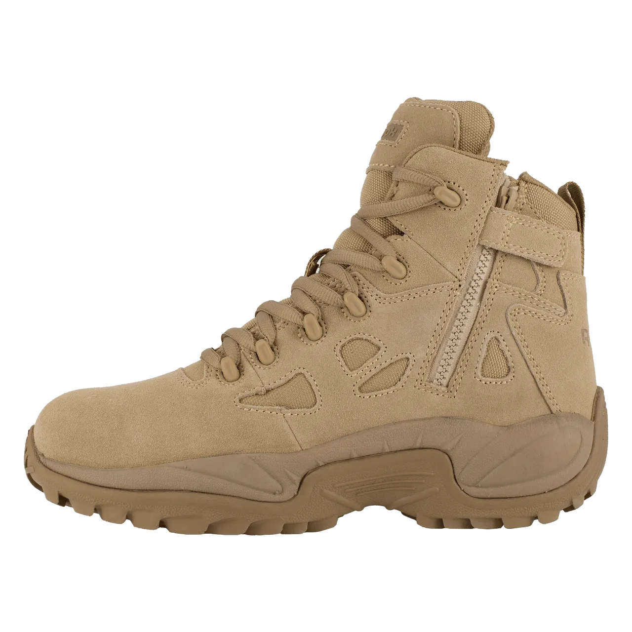 Reebok Rapid Response 6" Stealth Side-Zip Military Boots - RB8694