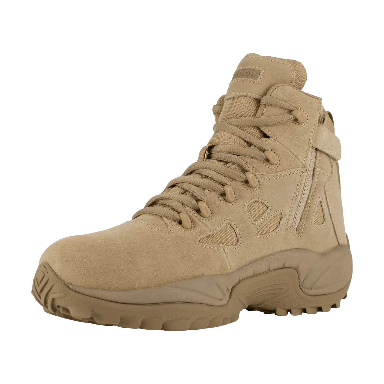 Reebok Rapid Response 6" Stealth Side-Zip Military Boots - RB8694