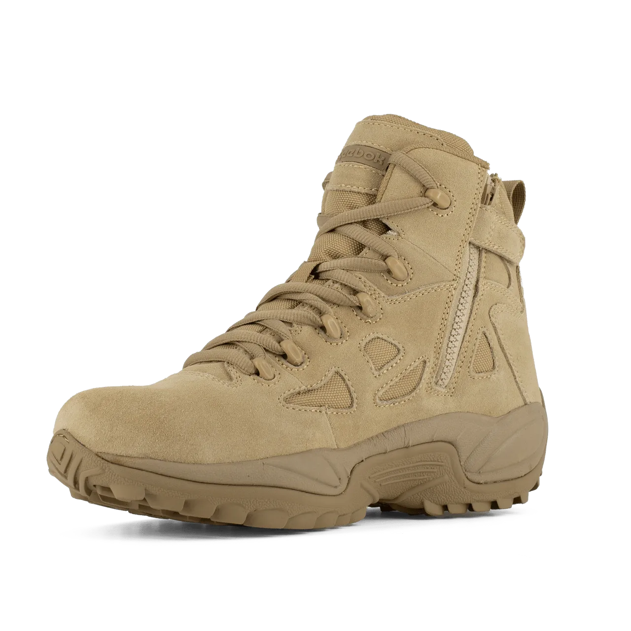 Reebok Rapid Response 6" Stealth Side-Zip Military Boots - RB8695