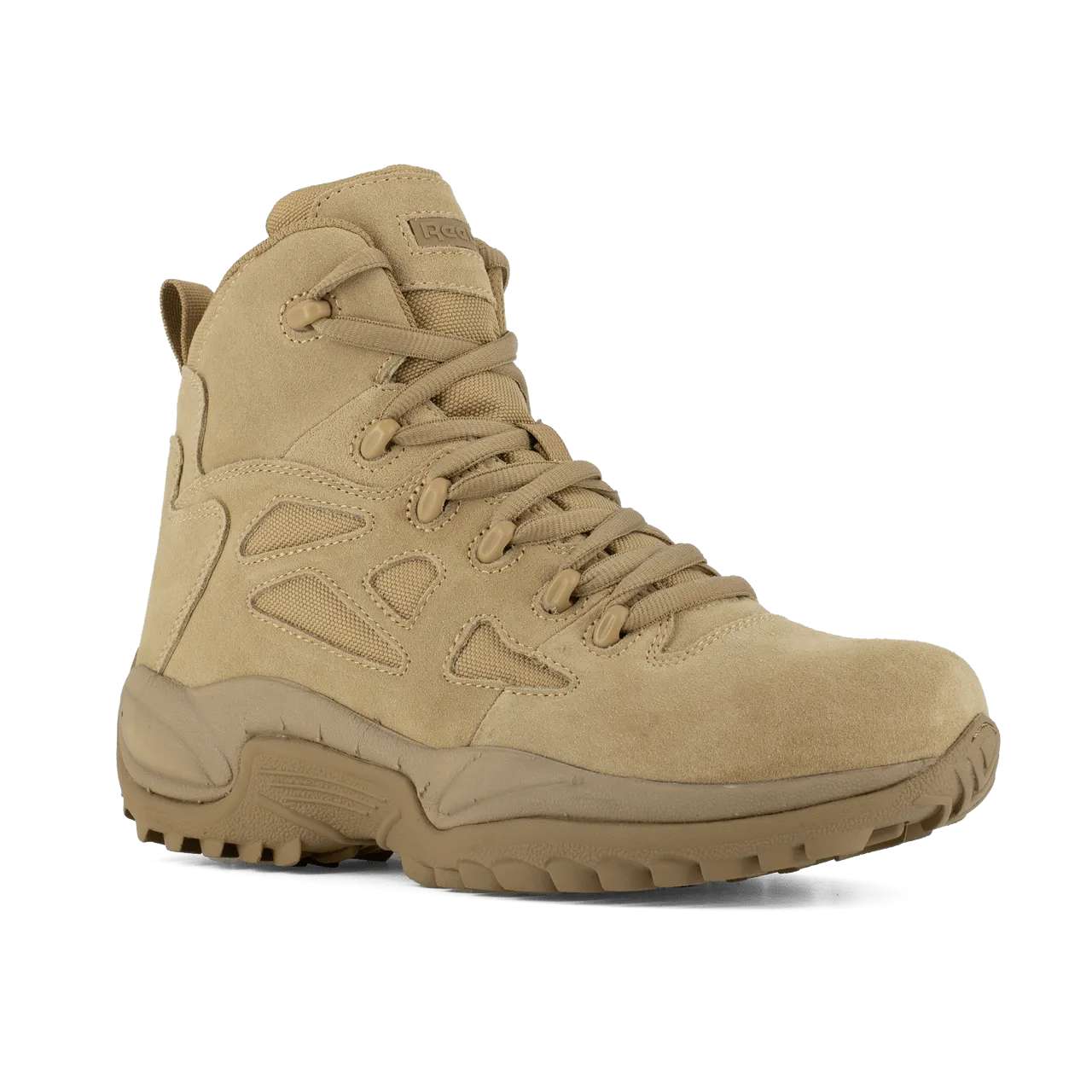 Reebok Rapid Response 6" Stealth Side-Zip Military Boots - RB8695