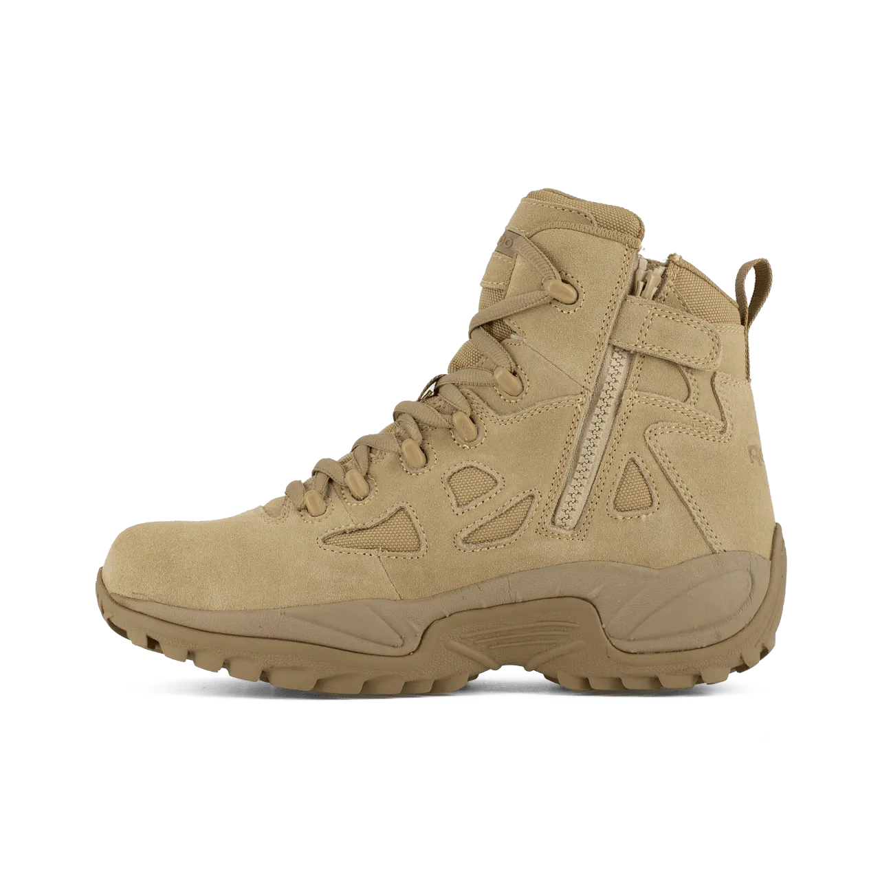 Reebok Rapid Response 6" Stealth Side-Zip Military Boots - RB8695