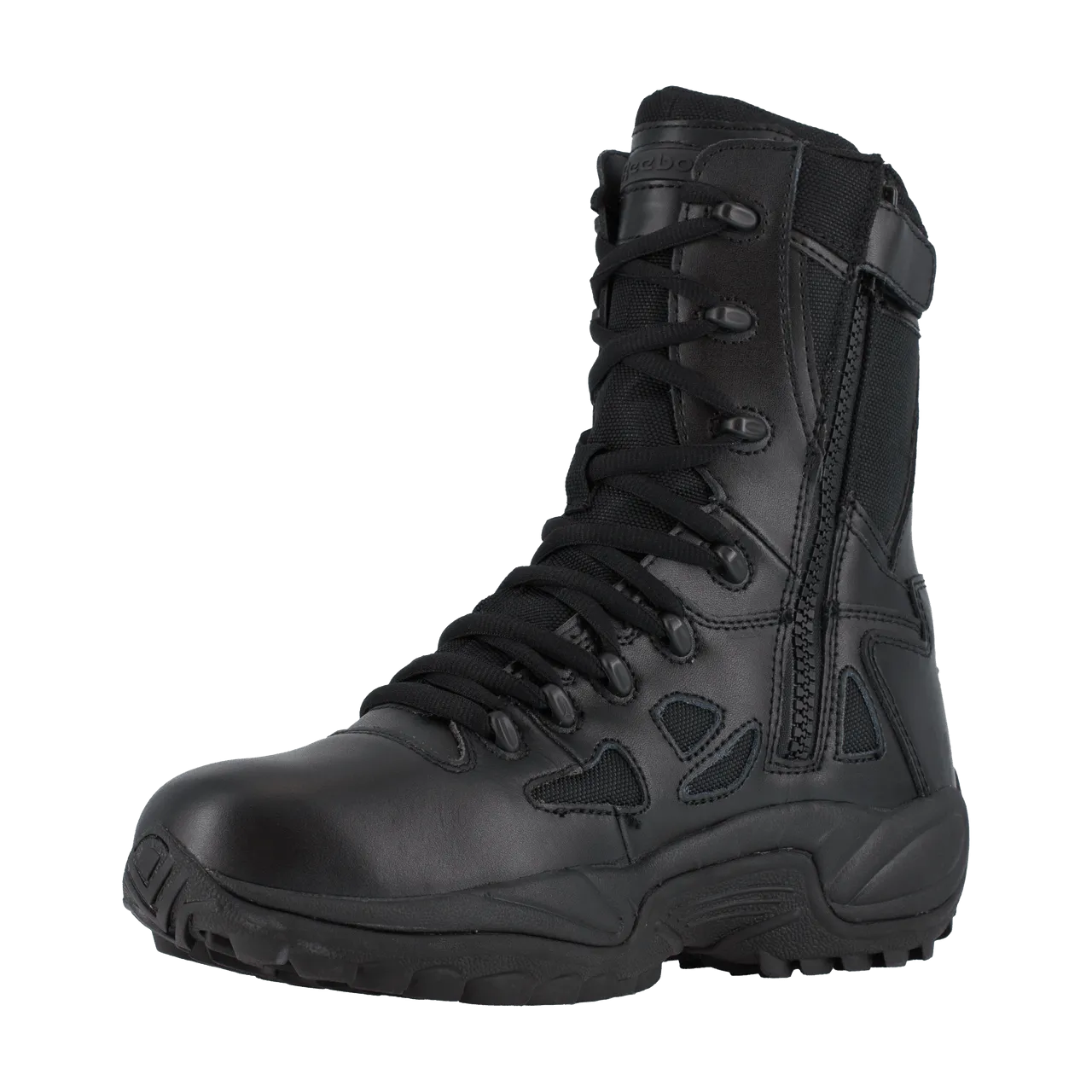 Reebok Rapid Response 8" Stealth Side-Zip Women's Tactical Boots - RB888