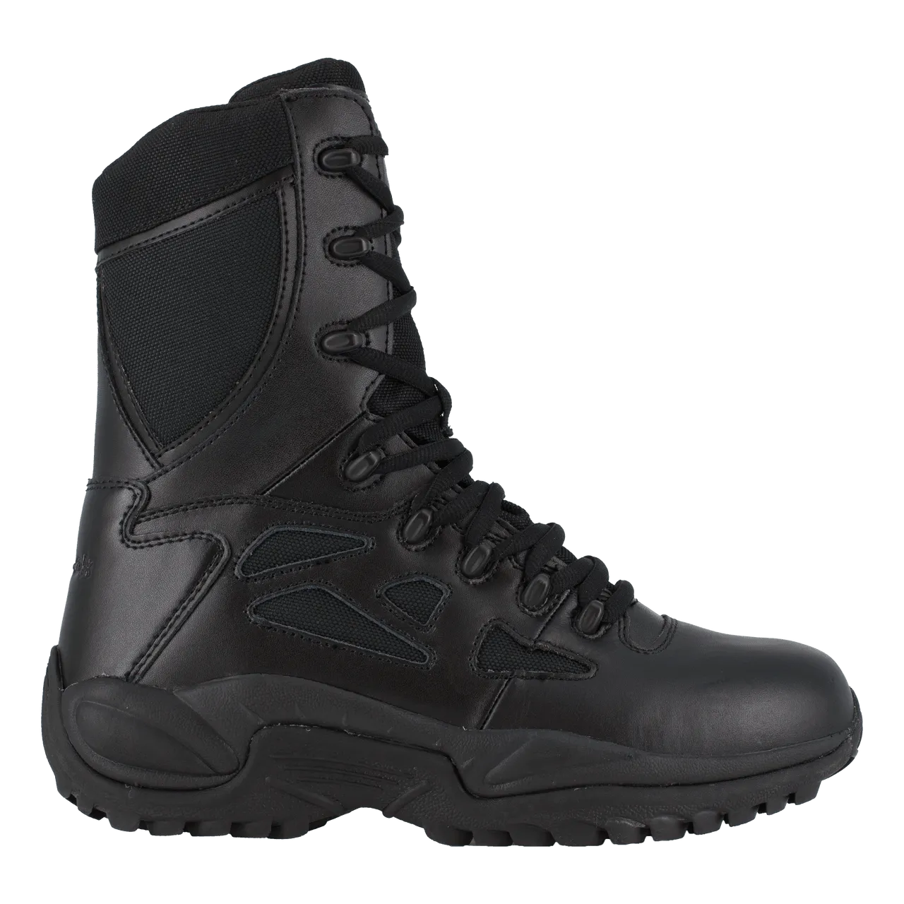 Reebok Rapid Response 8" Stealth Side-Zip Women's Tactical Boots - RB888