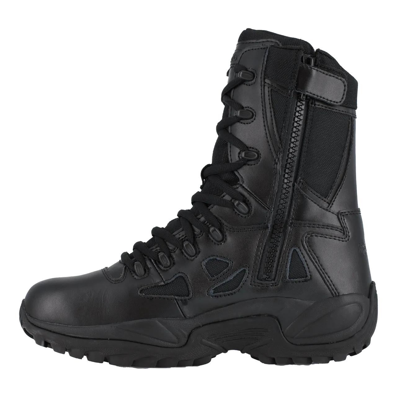 Reebok Rapid Response 8" Stealth Side-Zip Women's Tactical Boots - RB888