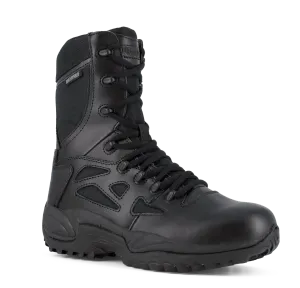 Reebok Women's 8" Stealth Waterproof Side-Zip Tactical Boots