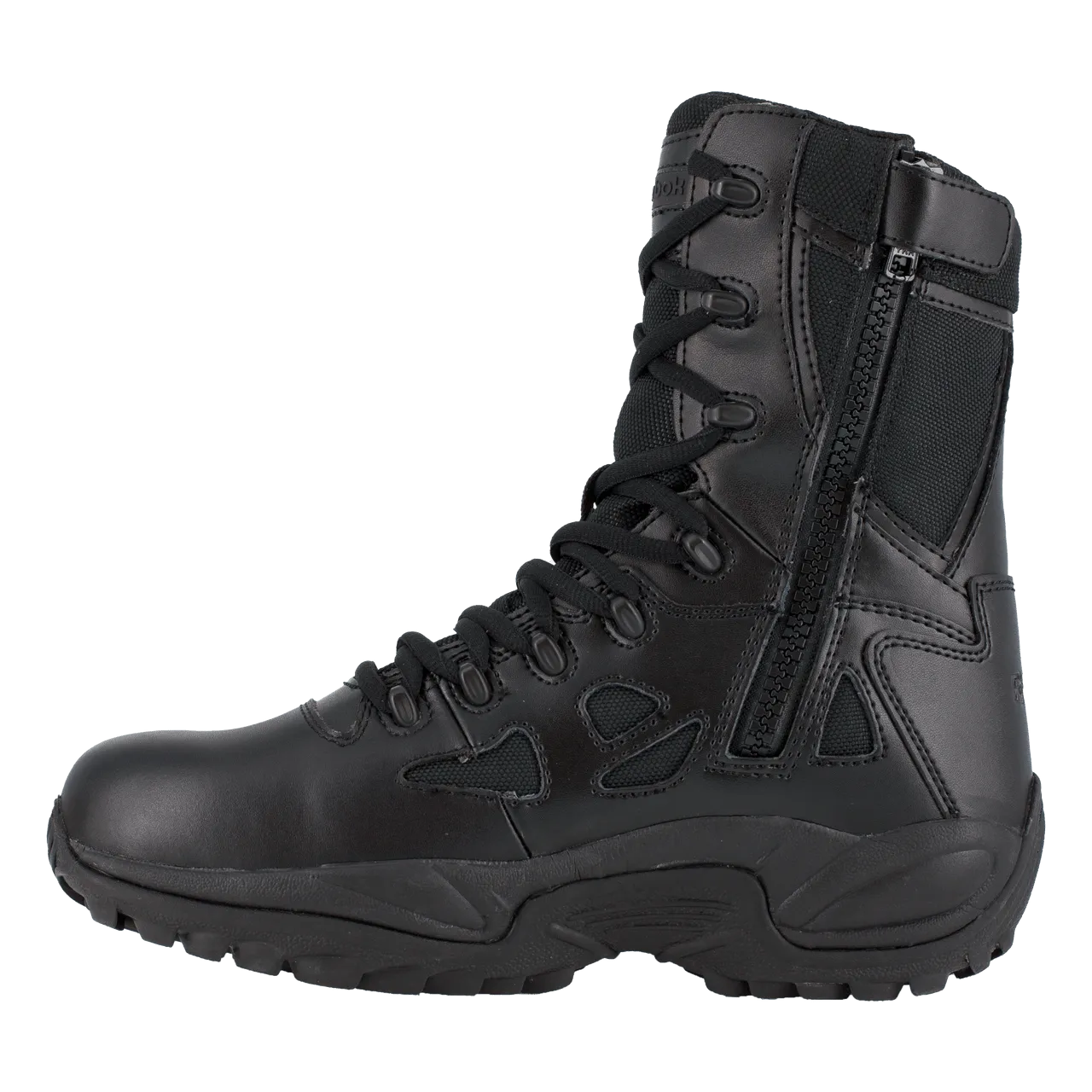 Reebok Women's 8" Stealth Waterproof Side-Zip Tactical Boots