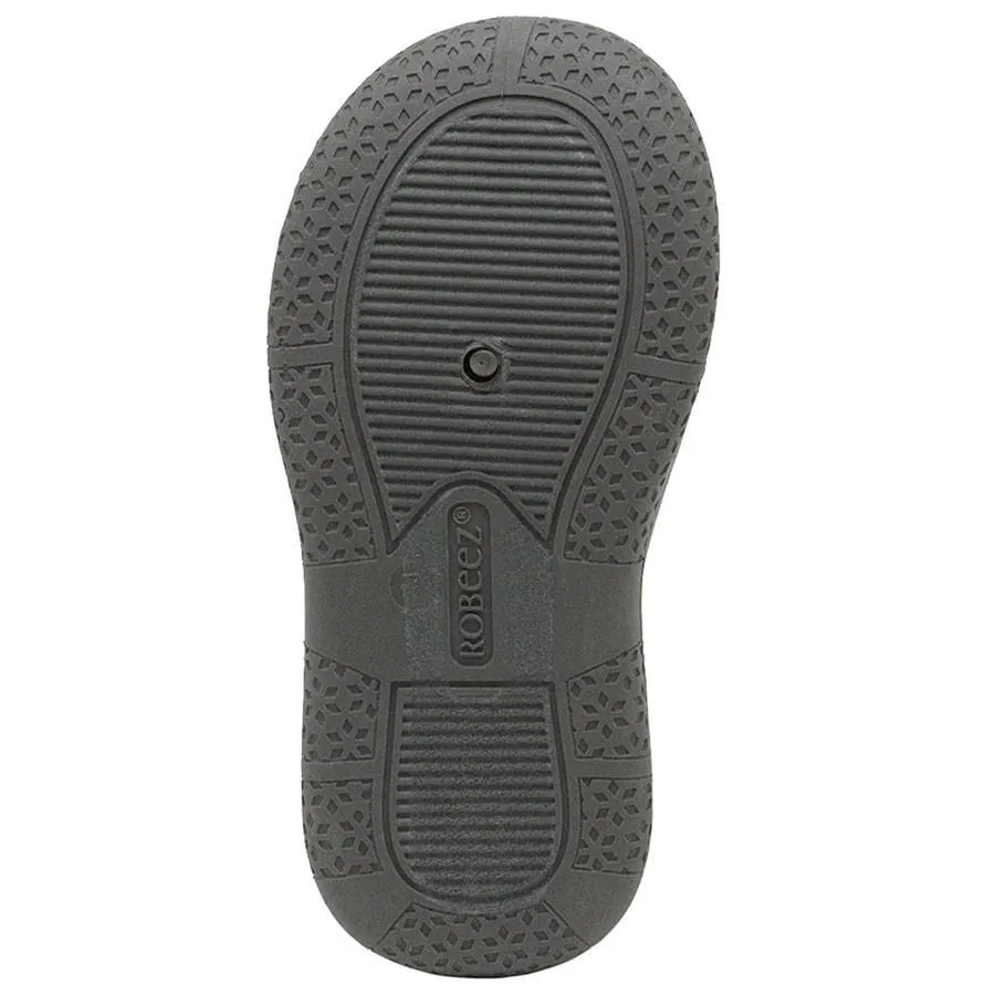 Robeez Baby & Toddler Water Shoes Grey & Green - Dinosaurs