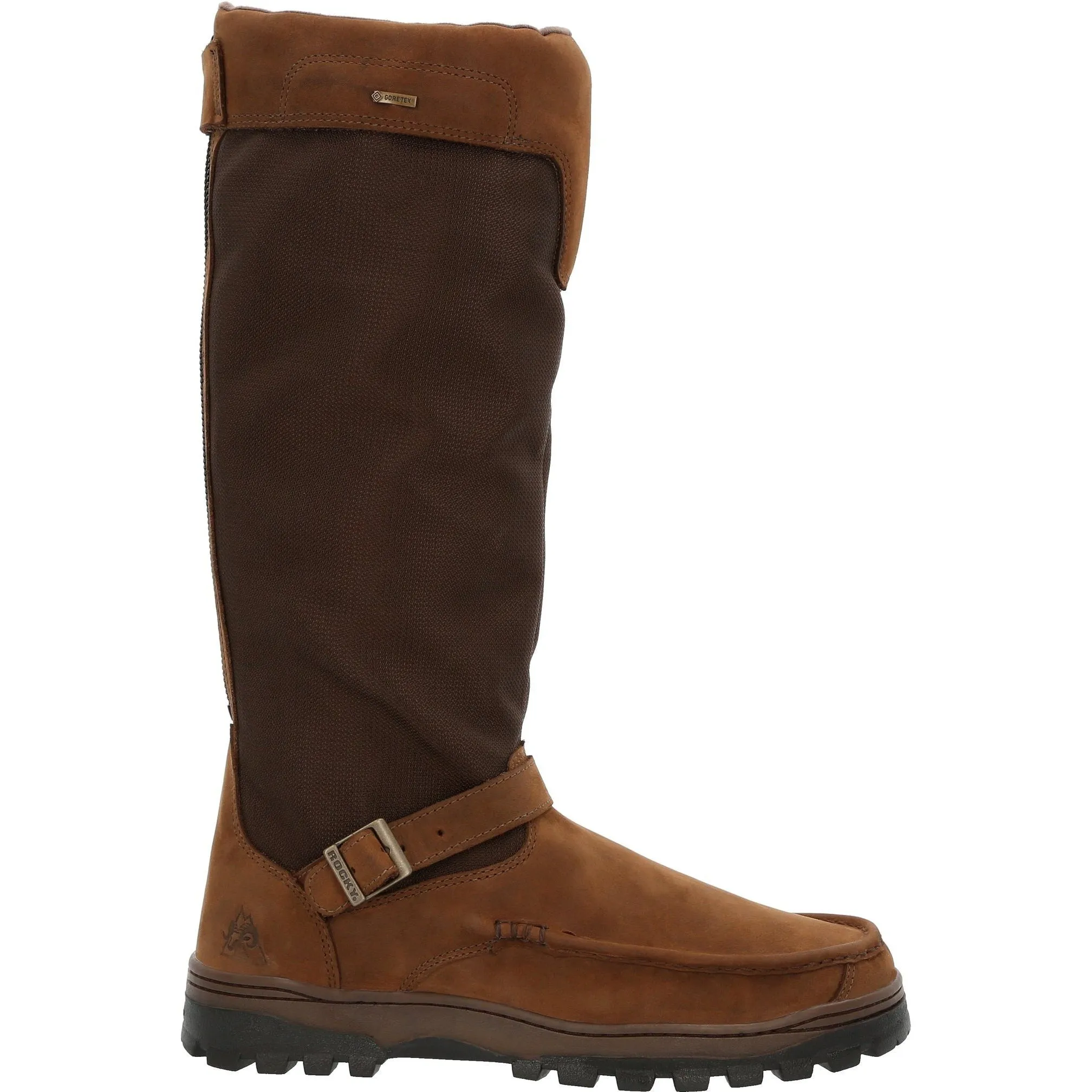 Rocky Men's Outback GORE-TEX® 16" Waterproof Outdoor Snake Boot- Brown- RKS0550