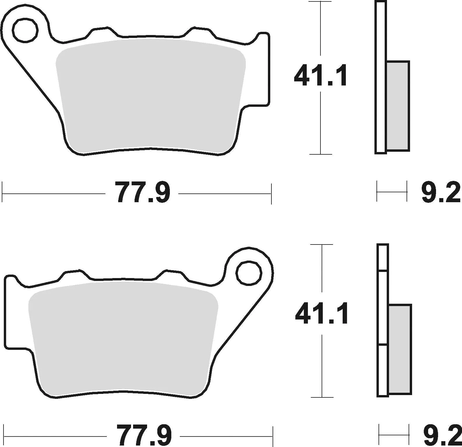 ROYAL ENFI CLASSIC|500|2009 - 2021 >REAR - L