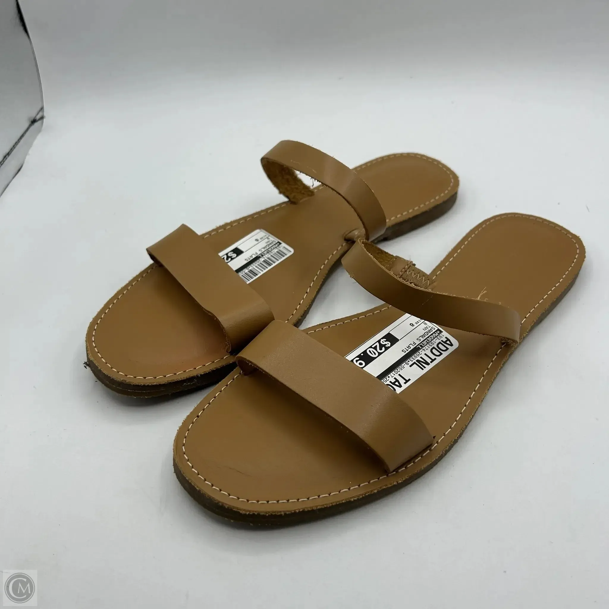 Sandals Flats By Madewell In Tan, Size: 8