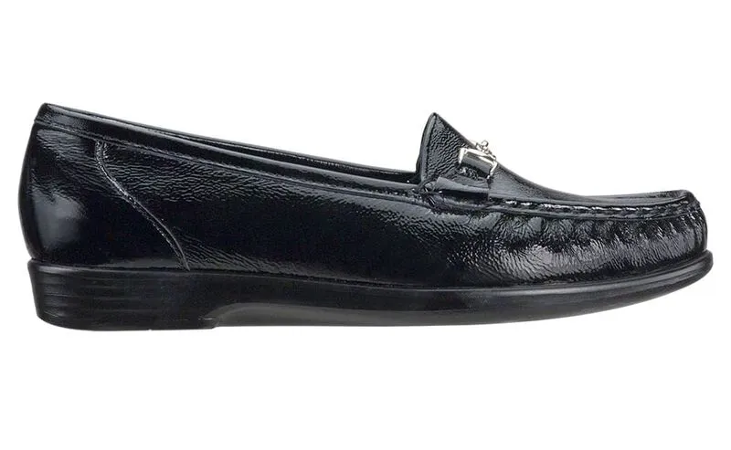 SAS Metro Slip On Loafer - Black Patent