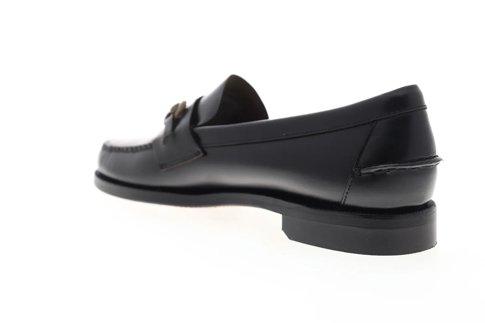 Sebago Classic Joe 7001570 Mens Black Wide Loafers & Slip Ons Casual Shoes