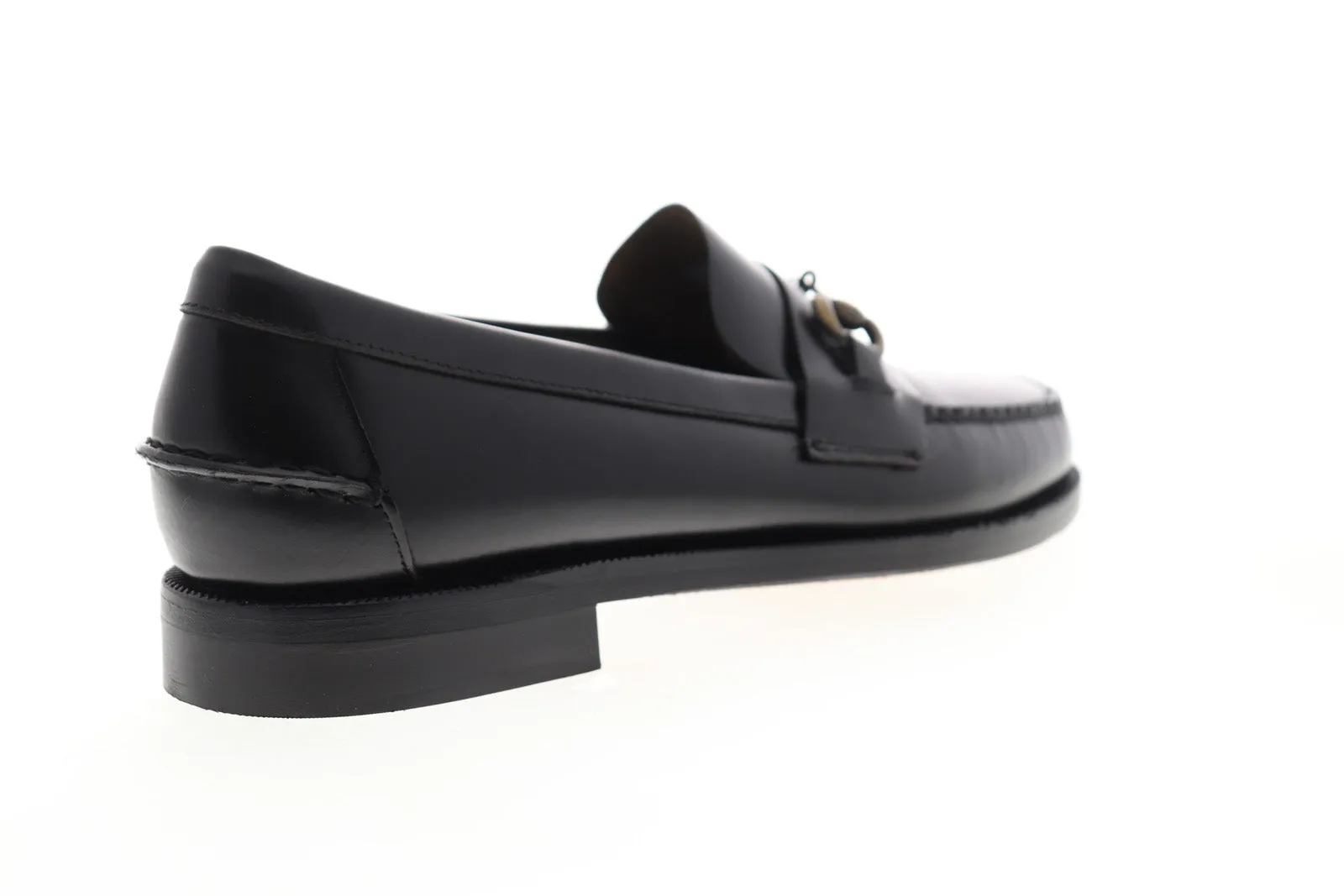 Sebago Classic Joe 7001570 Mens Black Wide Loafers & Slip Ons Casual Shoes