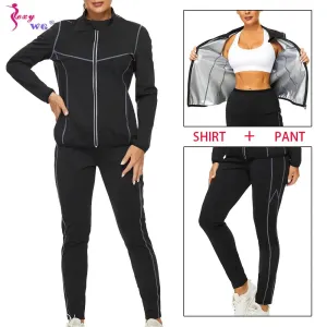 SEXYWG Womens Thermo Sauna Suit for Weight Loss  Fitness
