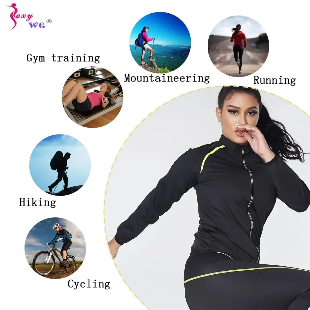 SEXYWG Womens Thermo Sauna Suit for Weight Loss  Fitness