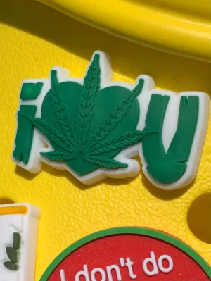 SHOE CHARMS - I HERB YOU