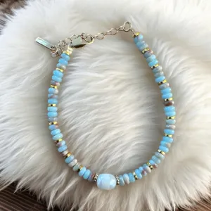 Shoushan and Freshwater Pearl bracelet